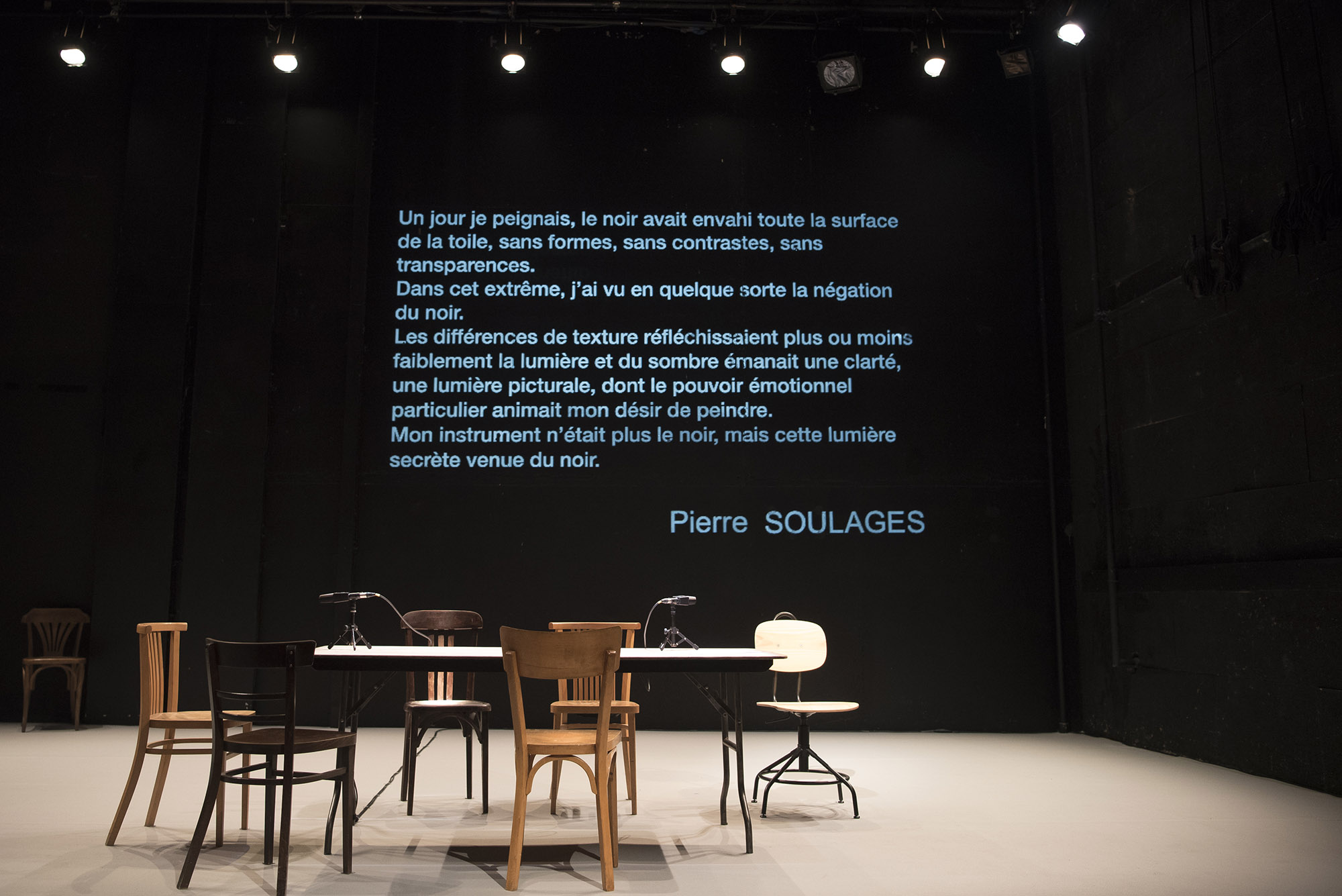 Rien ne s’oppose à la nuit – fragments ・ Comédie-Française